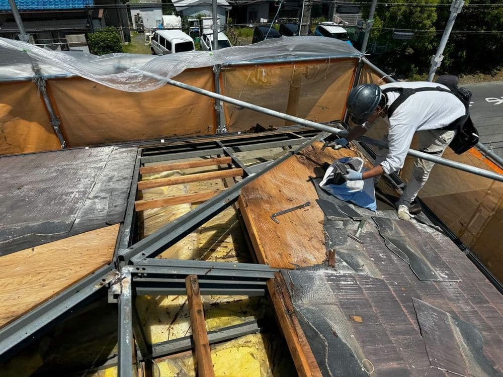 四日市市 屋根工事 リペイント匠